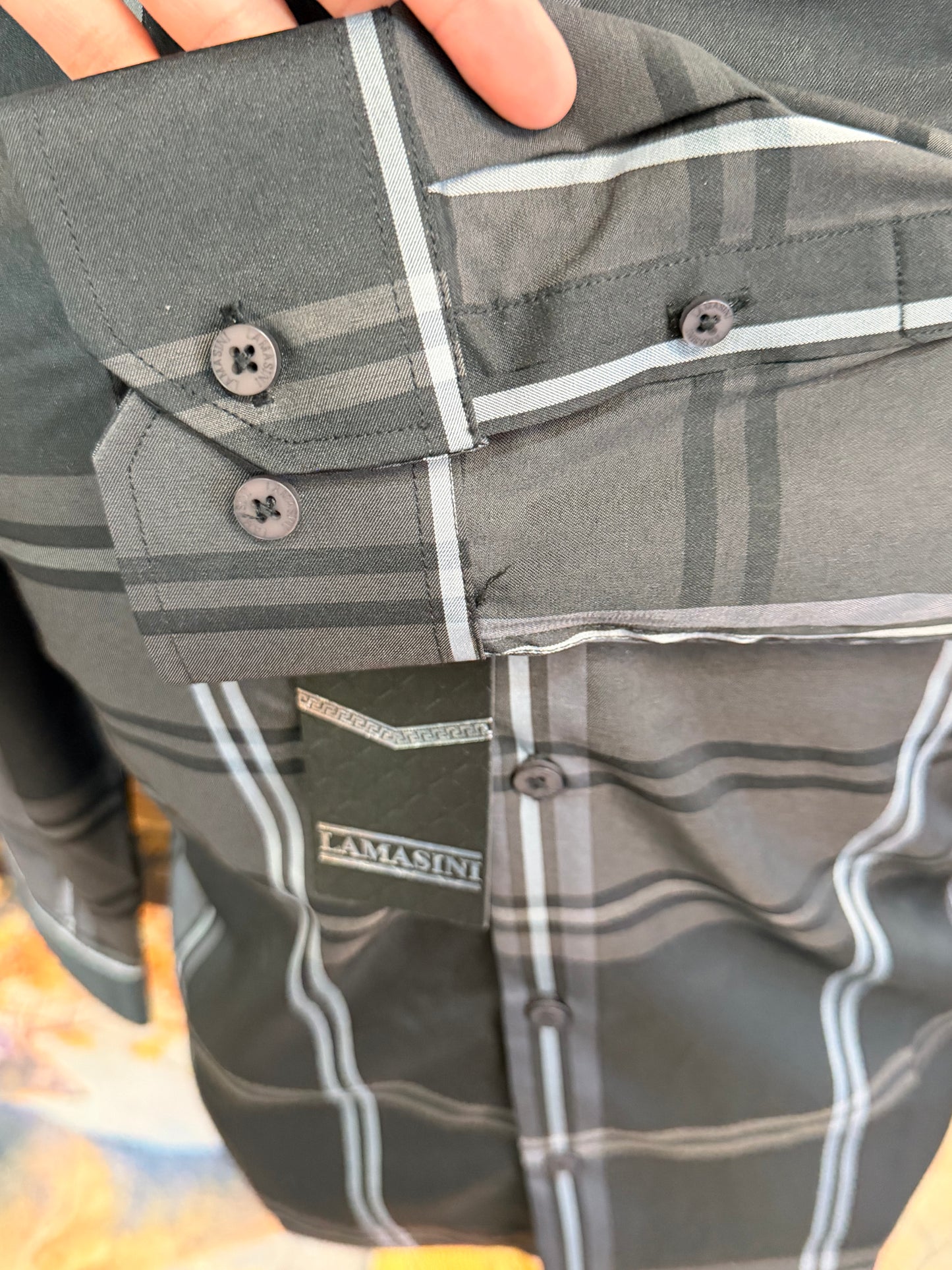 Big Kid's Western Plaid Long-Sleeve Shirt
