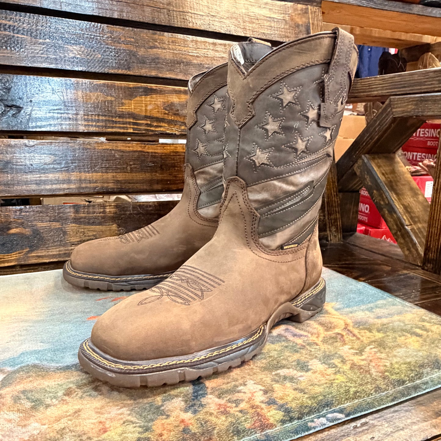The CEBU waterproof USA work boots