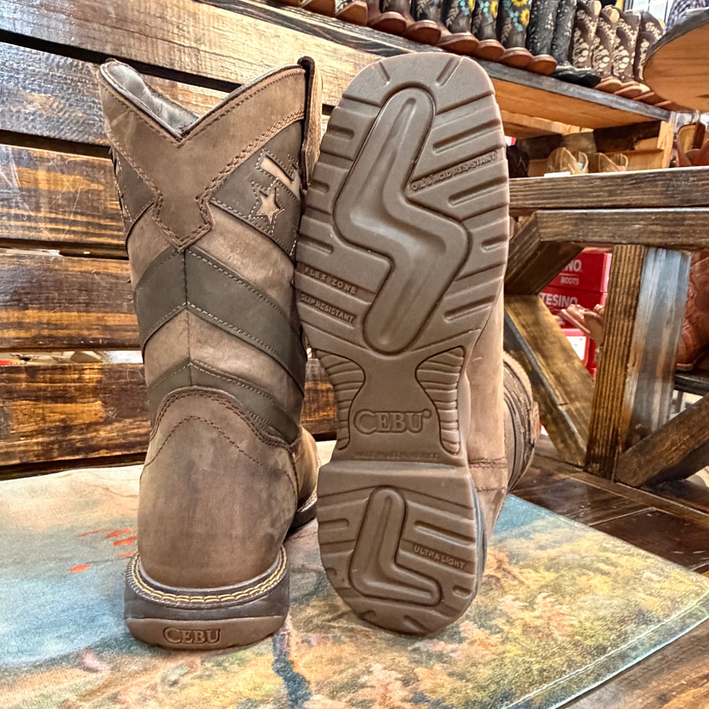 The CEBU waterproof USA work boots
