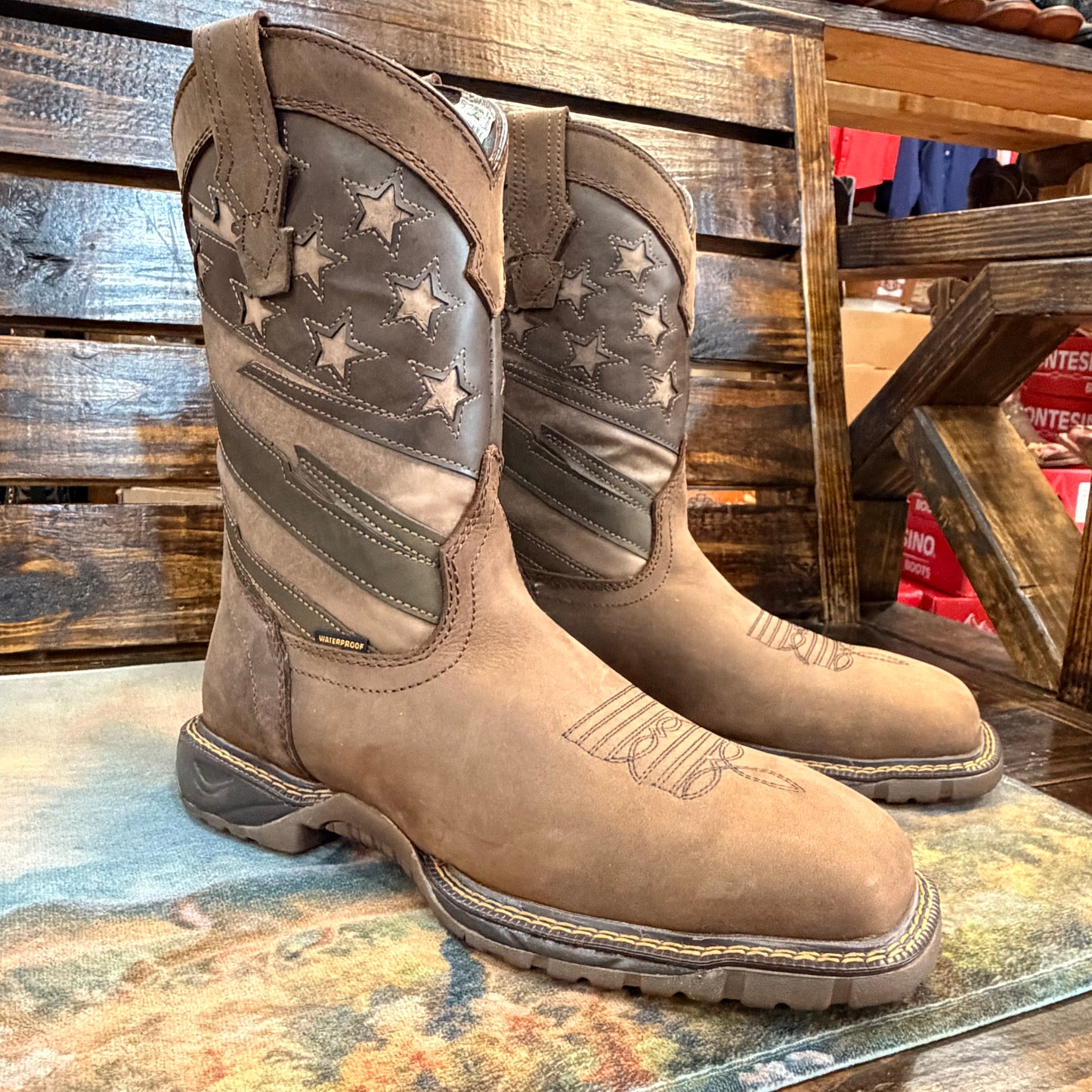 The CEBU waterproof USA work boots