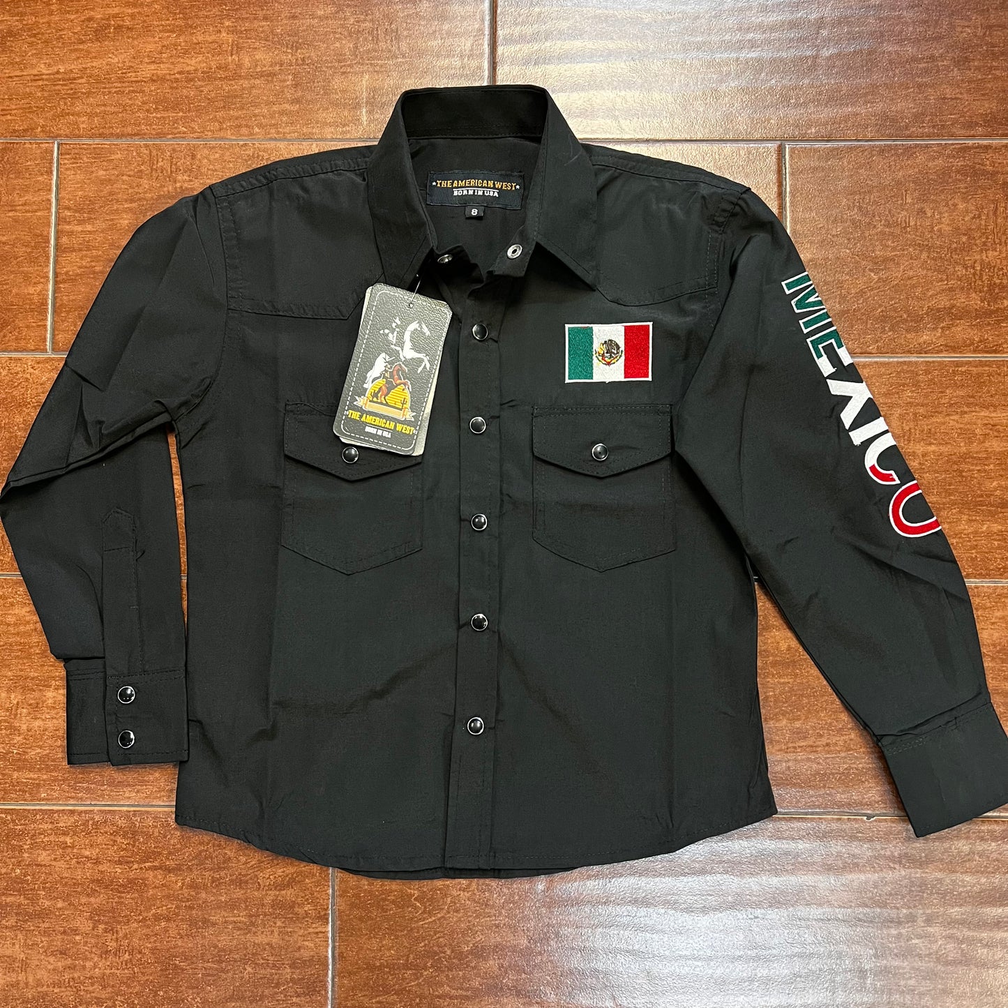 Kids' Mexico western shirt