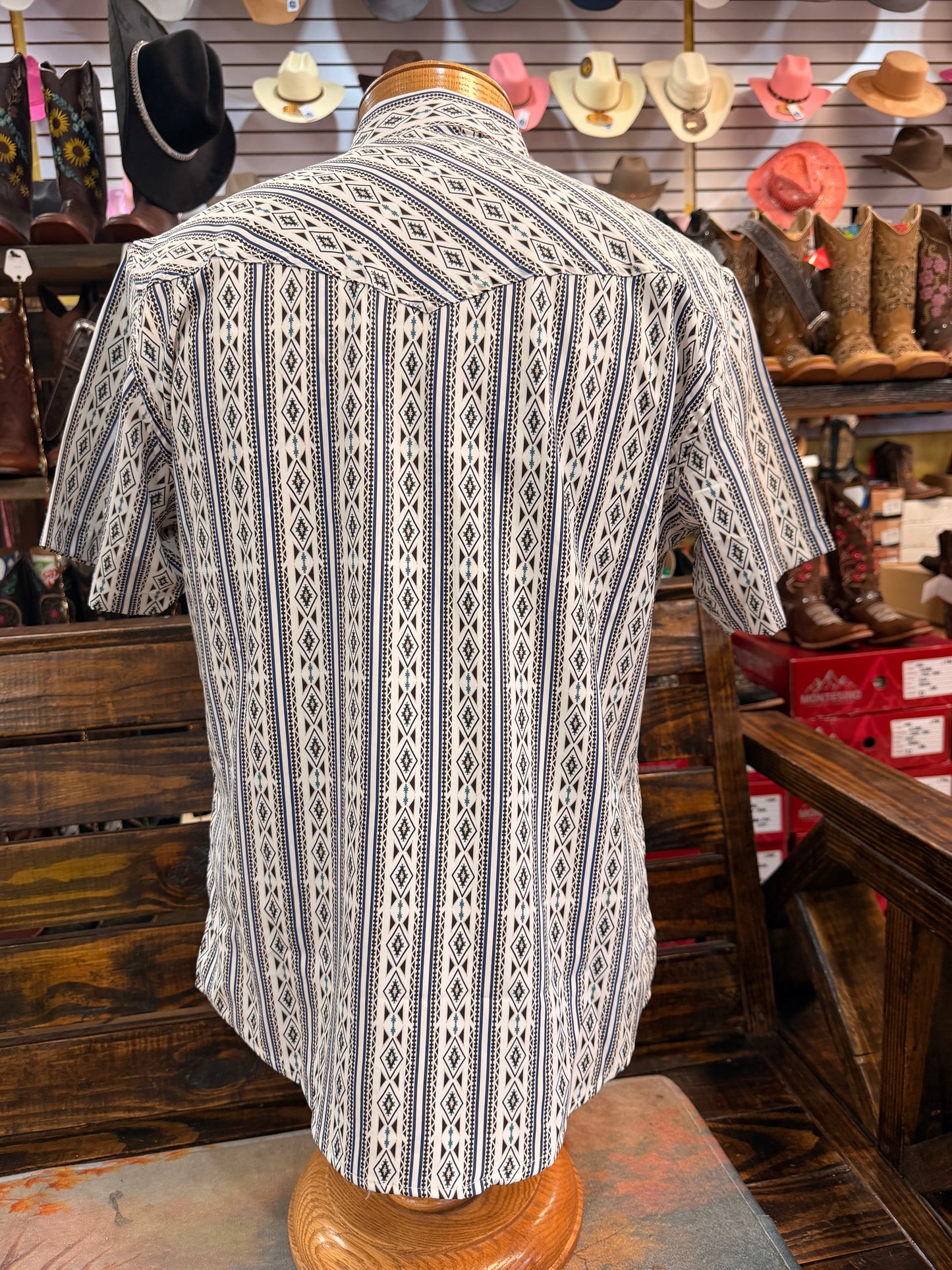 Men's Western Short-Sleeve Shirt