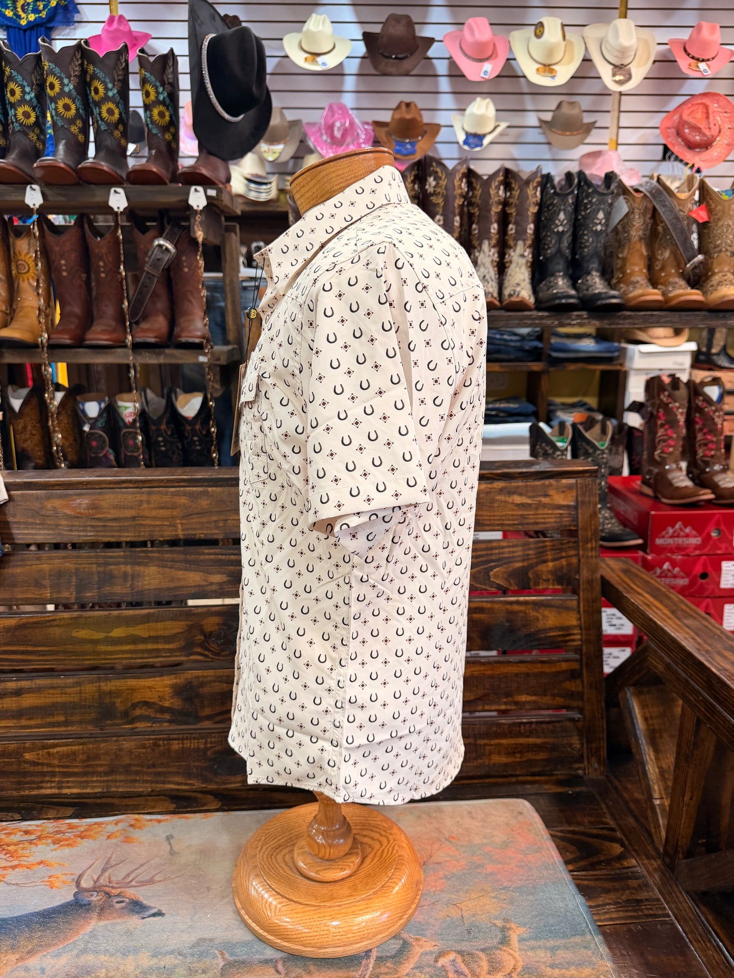 Men's Western Short-Sleeve Shirt