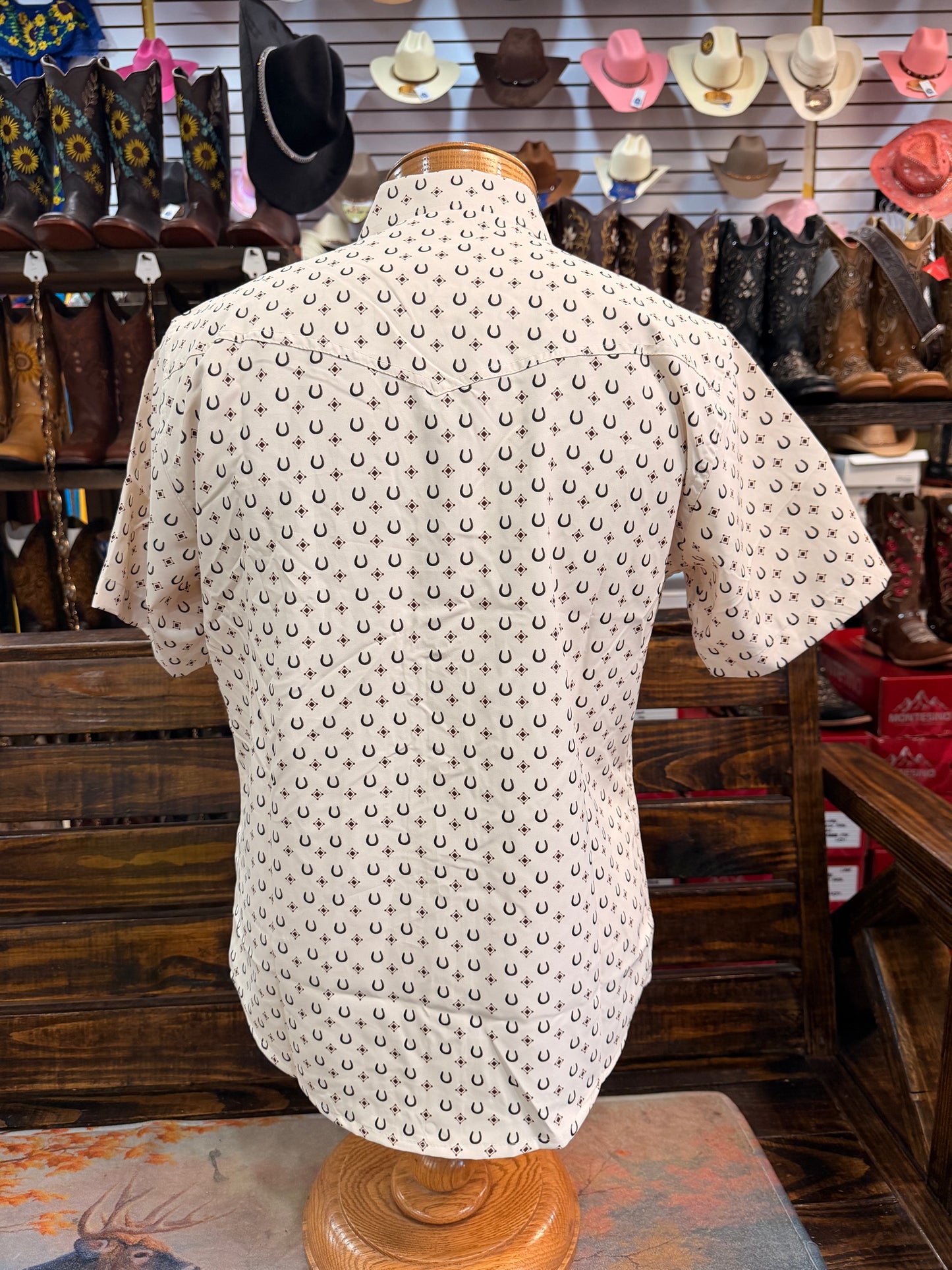 Men's Western Short-Sleeve Shirt