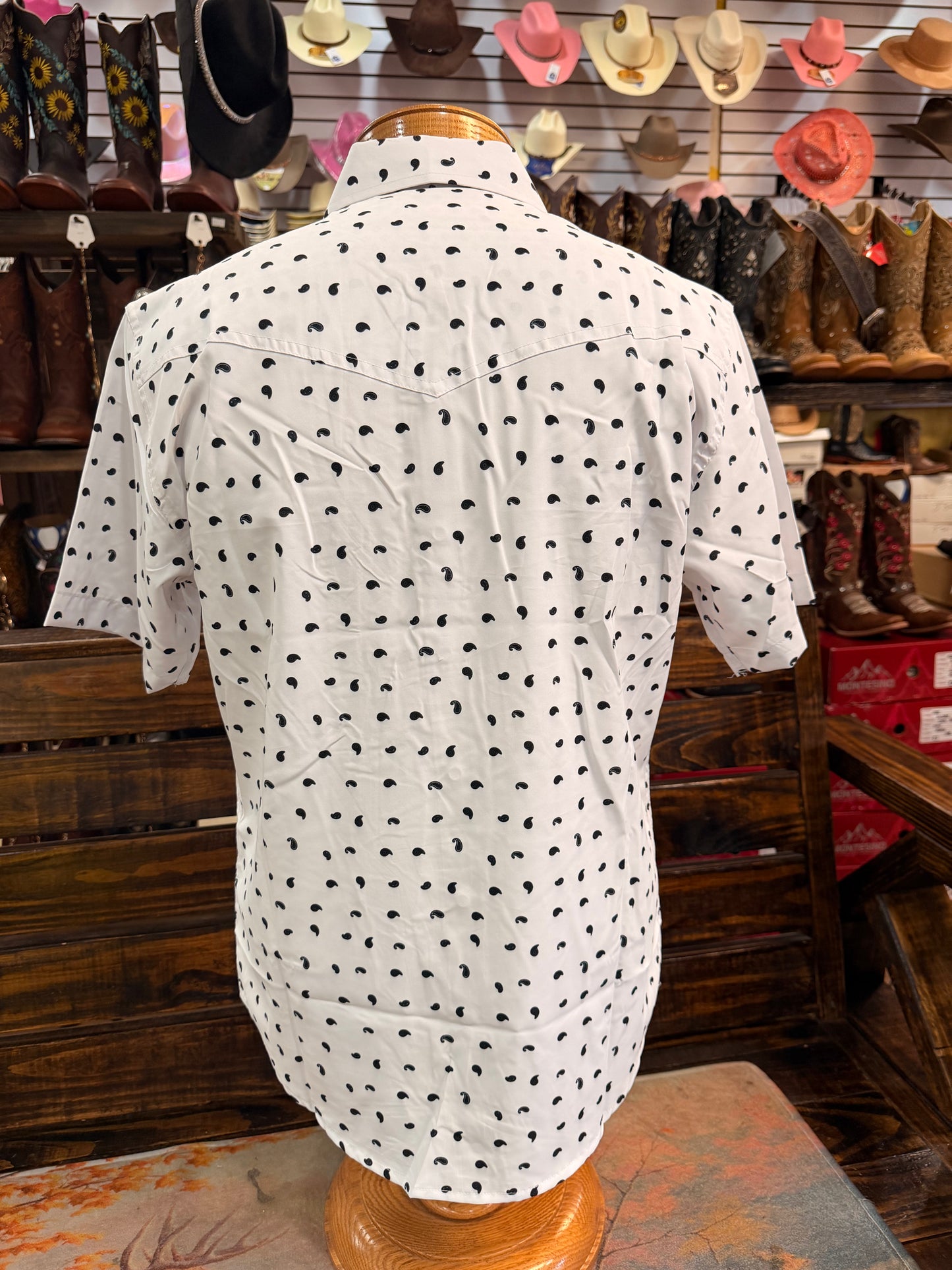Men's Western Short-Sleeve Shirt