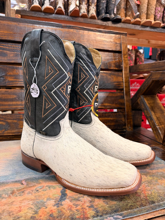 Men’s Cowhide Embroidered Western Boots Size 10.5
