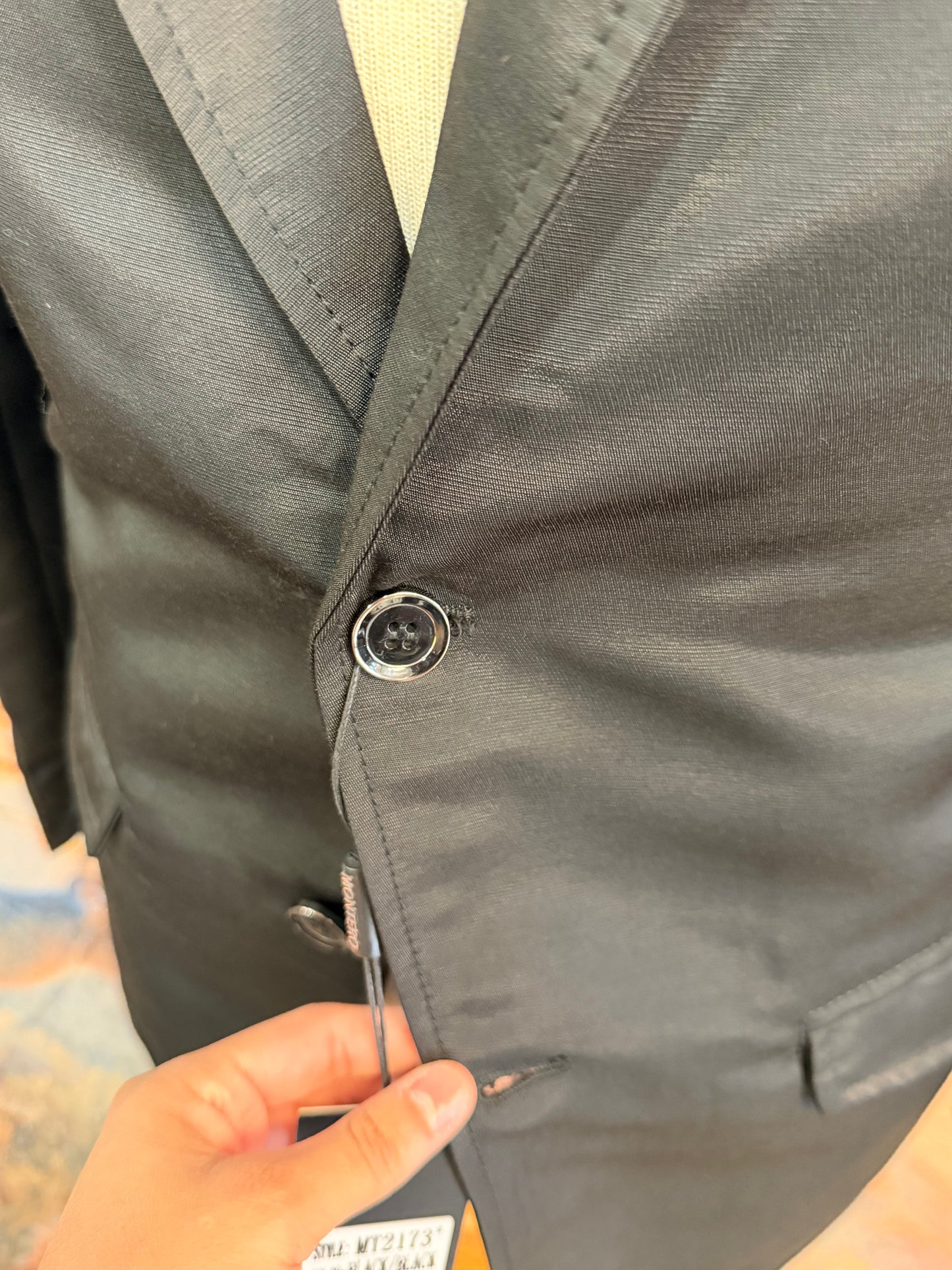 Western Suit jacket with Embroidered Detailing
