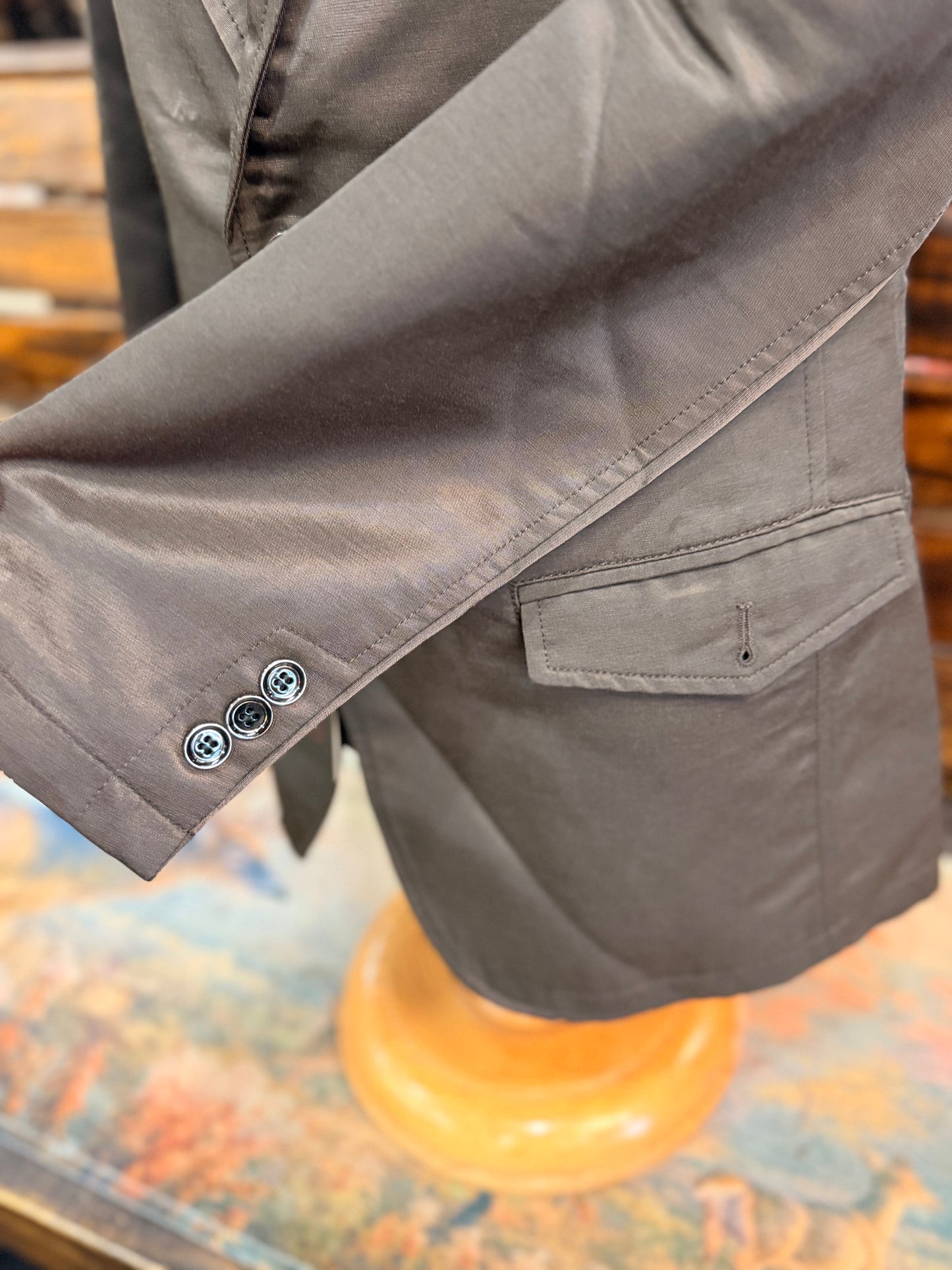 Western Suit jacket with Embroidered Detailing