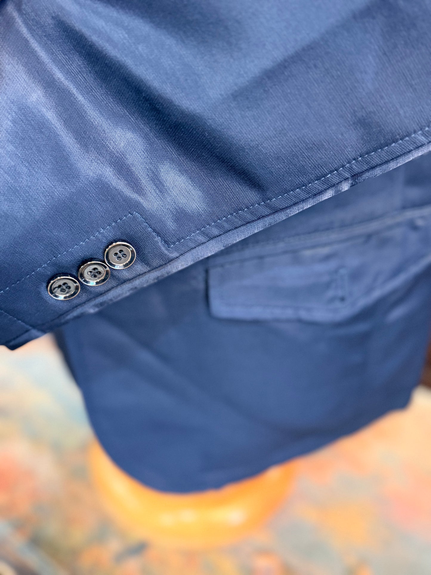 Western Suit jacket with Embroidered Detailing