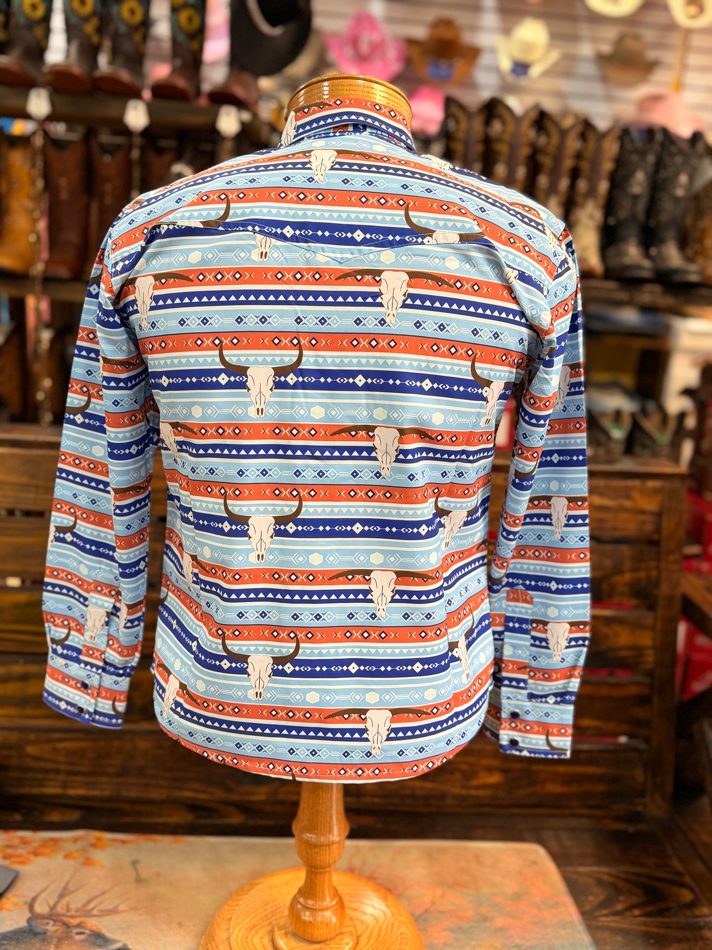 Big Kid's Western Long-Sleeve Shirt
