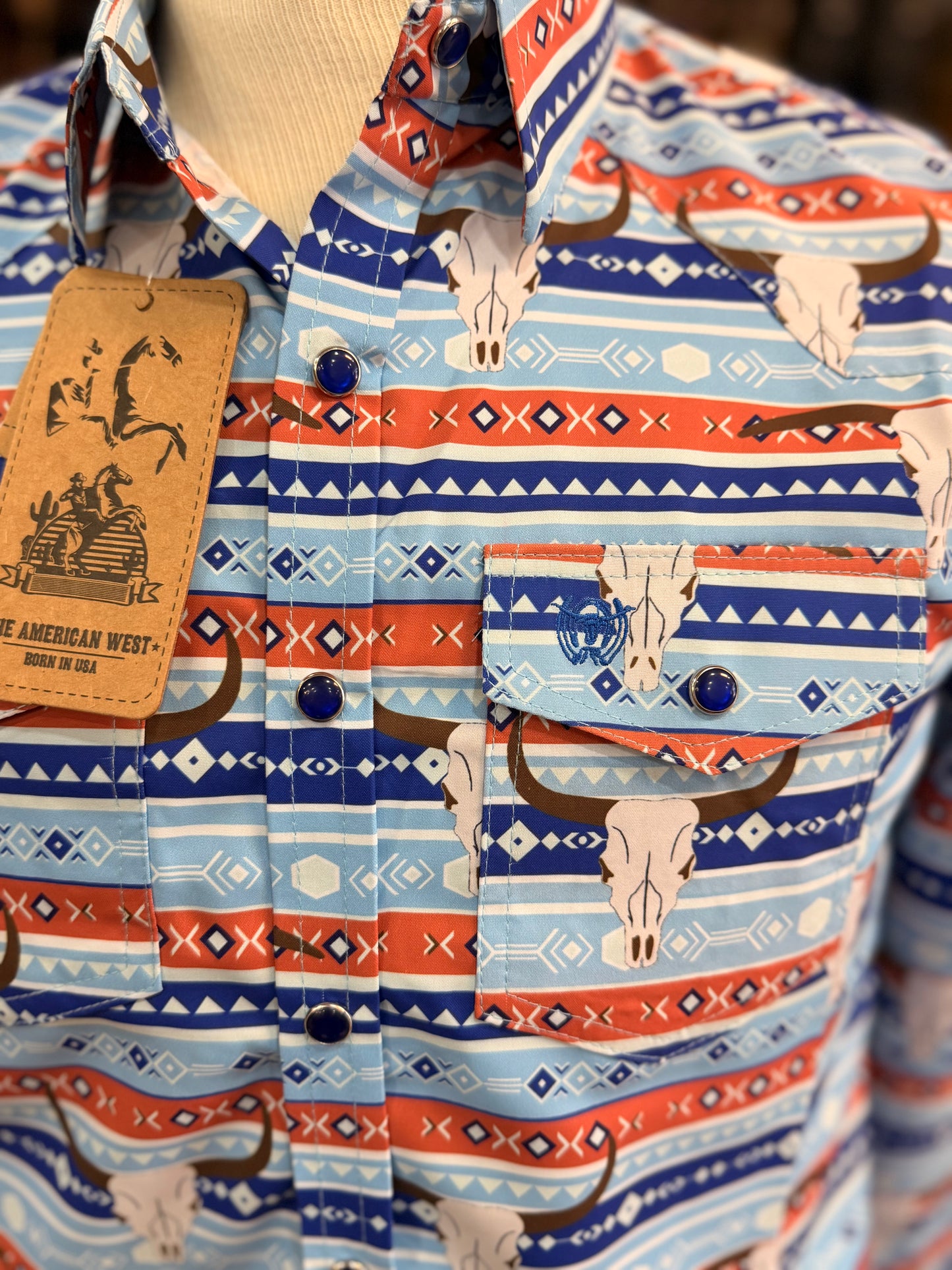 Big Kid's Western Long-Sleeve Shirt